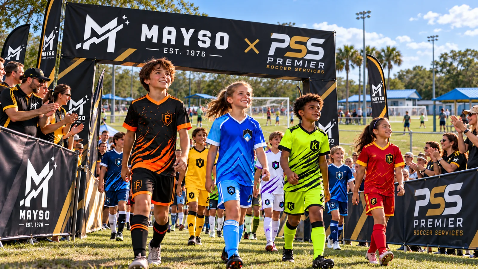 MAYSO + PSS walkout event and kit visualization