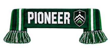 Vista previa de la bufanda de Pioneer SC, prenda para aficionados aprobada